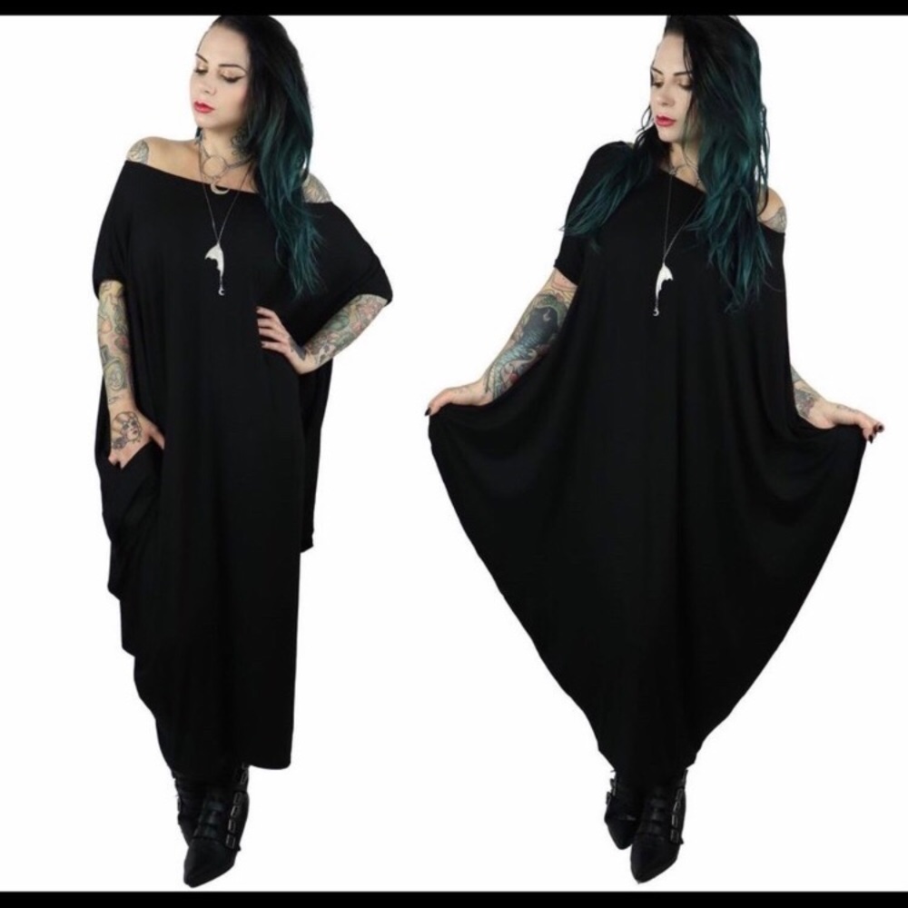 Foxblood Raven Maxi Dress